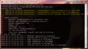 pIRC pIRC - A screenshot
